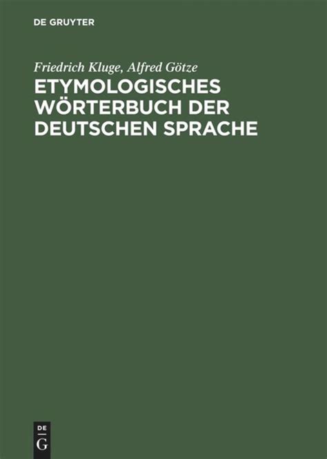 etymologie wörterbuch|etymologischer wörterbuch deutsch.